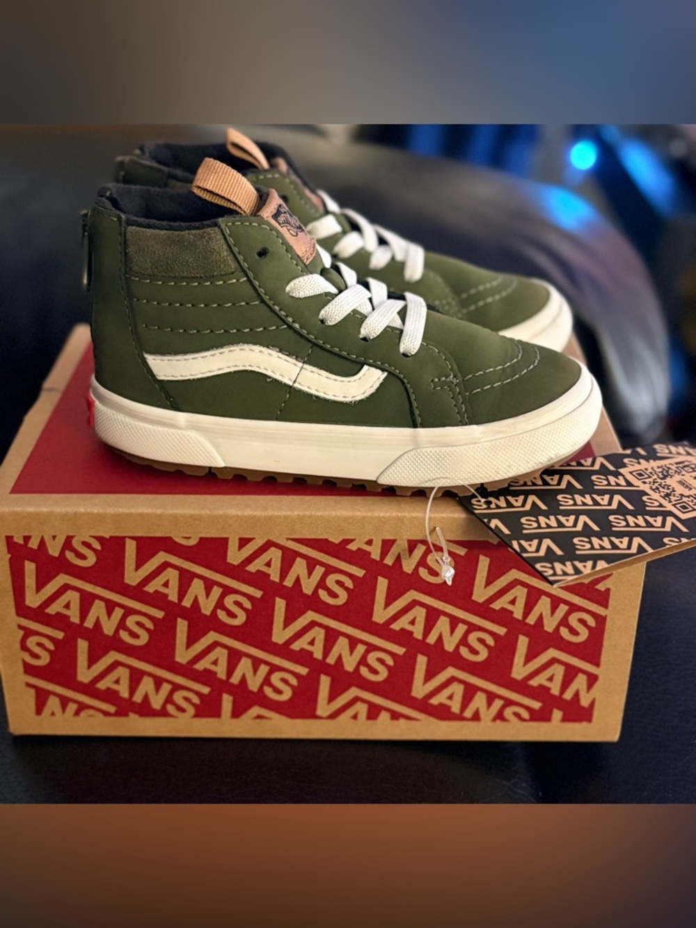 8c Toddler Sk-8 Hi Zip Vans